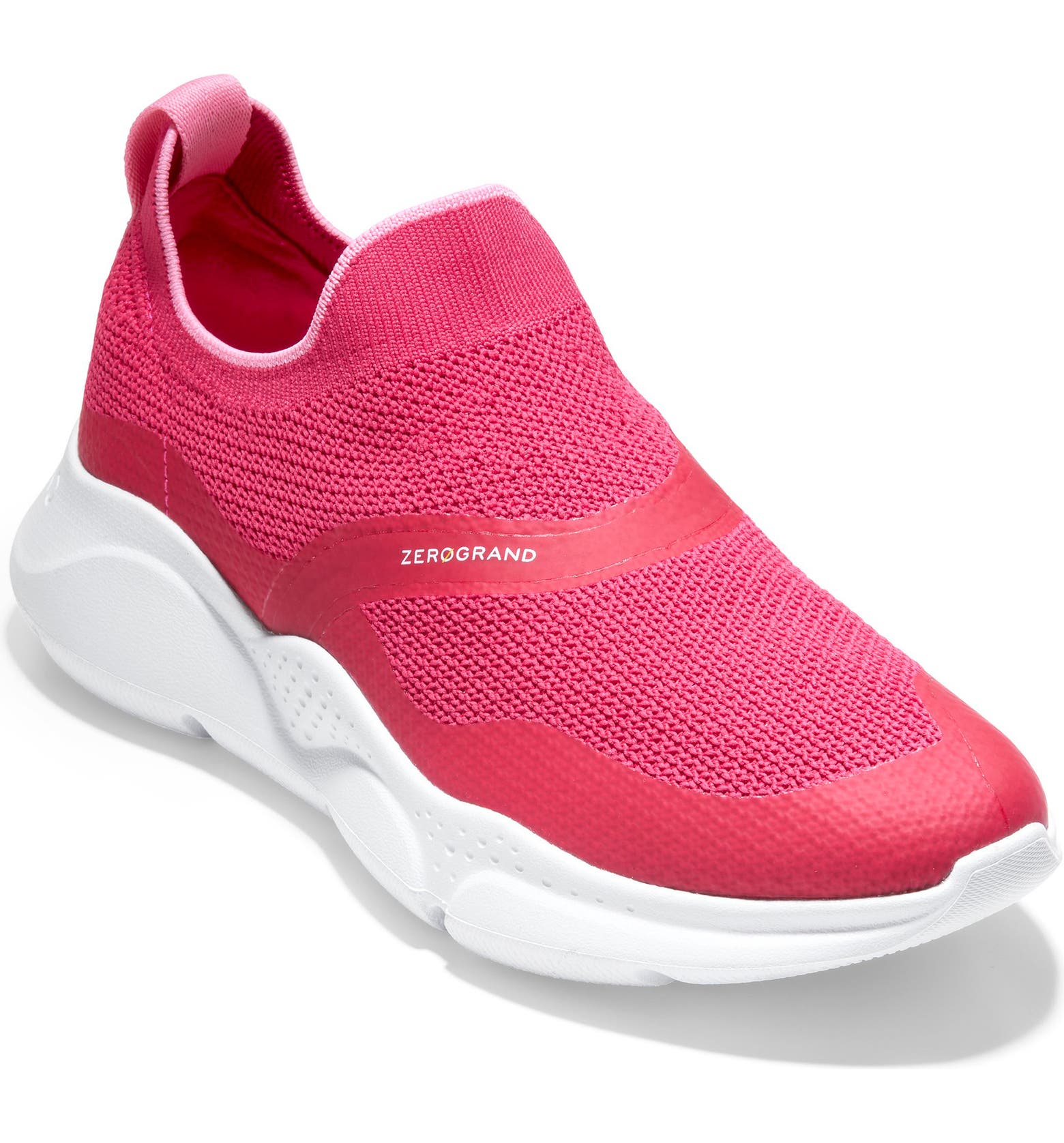 cole haan hot pink slip on sneaker