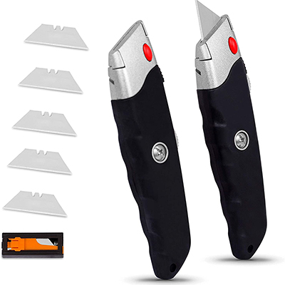 Internet's Best Premium Utility Knife - Set of 2