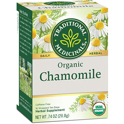 Traditional Medicinals Organic Chamomile Herbal Leaf Tea