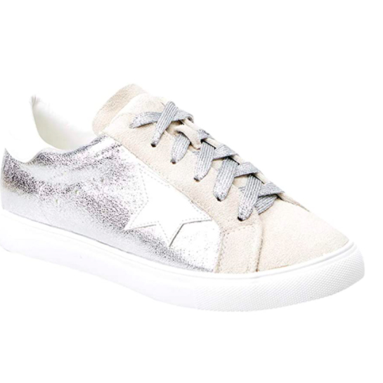 Syktkmx Women's Fashion Star Sneakers