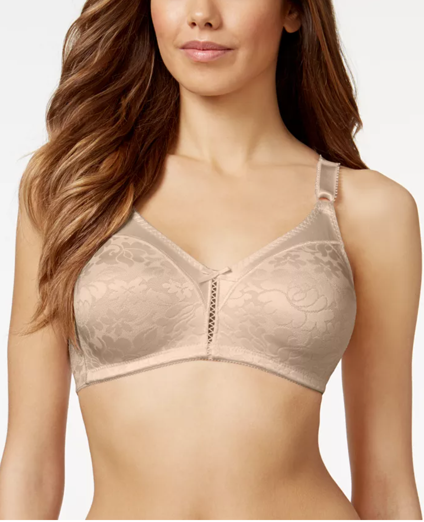 bali double support wireless bra