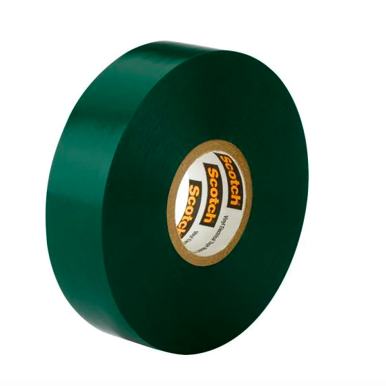 Scotch Electrical Tape in Green