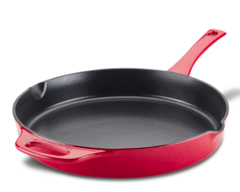 Rachael Ray 12-Inch Cast Iron Frying Pan