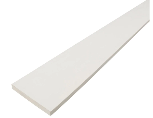 1 in. x 3 in. x 8 ft. Radiata Pine Finger Joint Primed Board