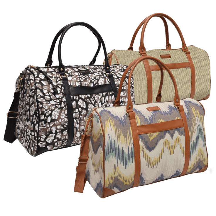 adrienne vittadini weekender bag