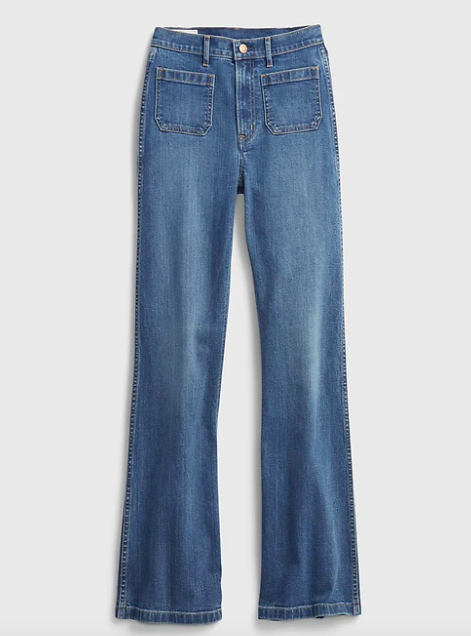 High Rise Flare Jeans