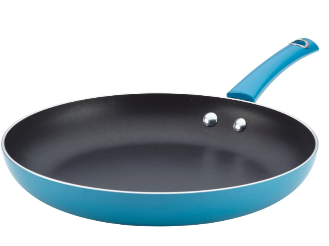 Porcelain Enamel 12-Inch Nonstick Skillet