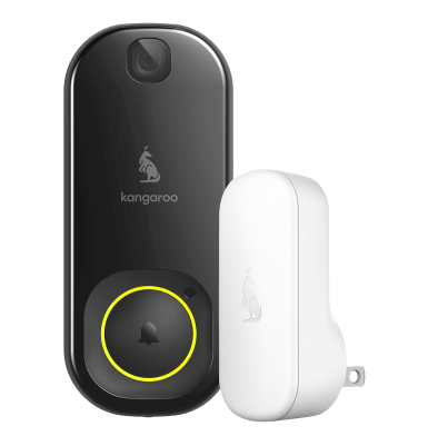 Kangaroo Doorbell Camera with Chime