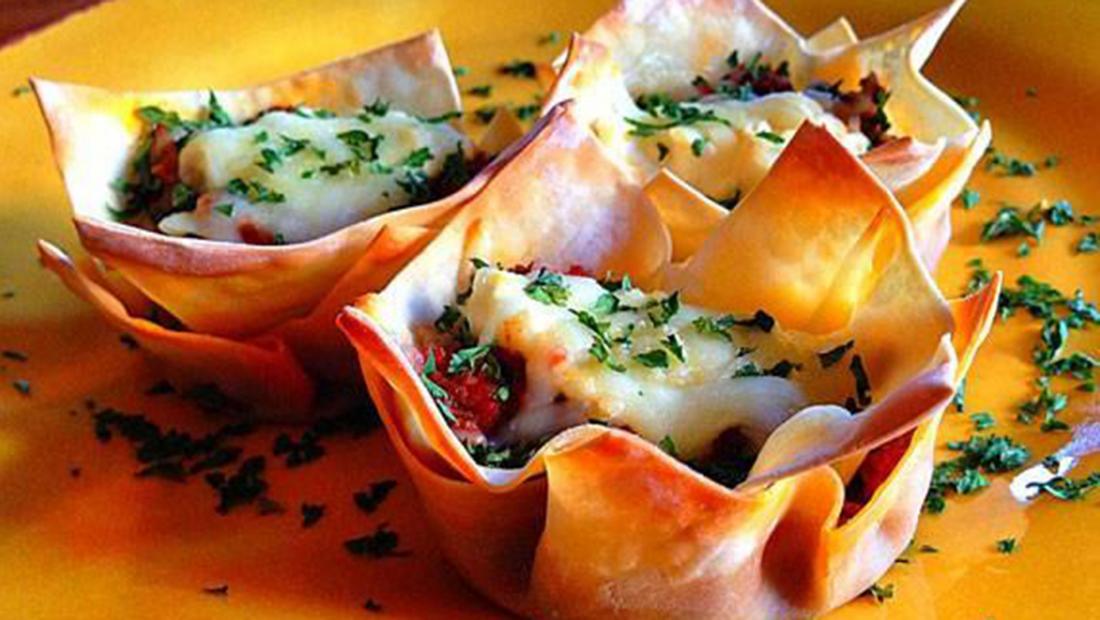 lasagna cups