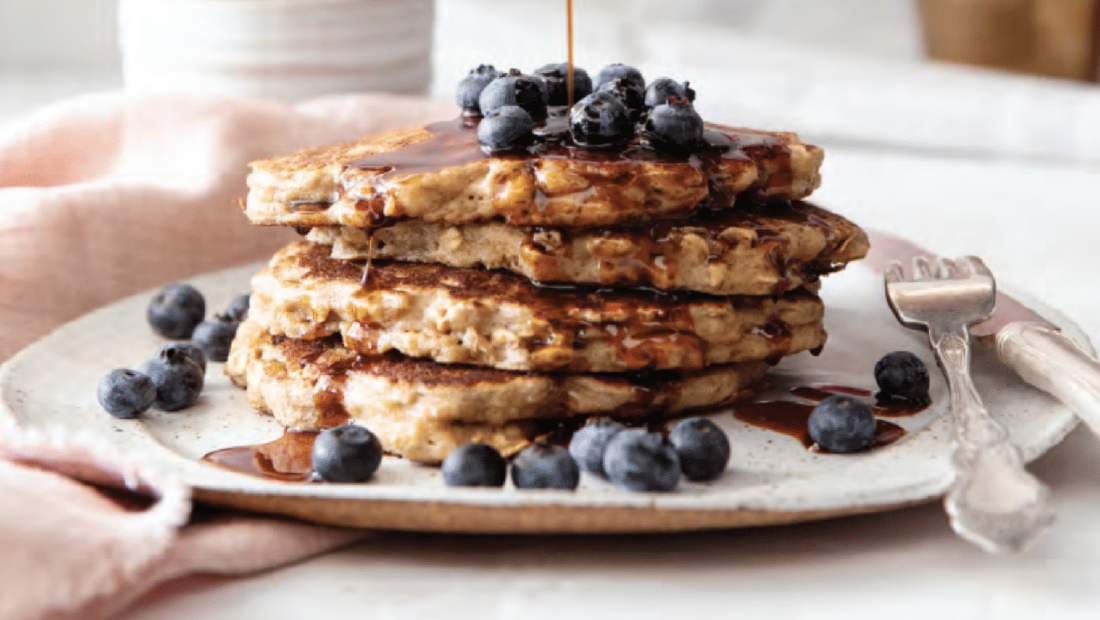 Magic Pancakes with Banana and Yogurt 