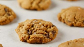 Salted Chocolate Chip Cookies