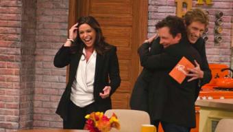 Rachael Ray, Denis Leary and Michael J. Fox