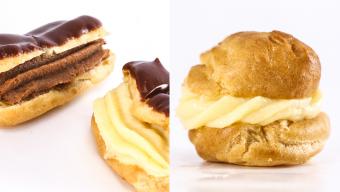 Cream Puffs + Eclairs