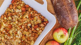 apple and fennel stuffing