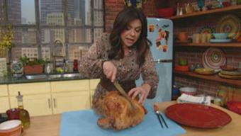 rachael ray carving turkey