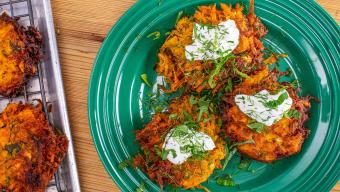 Sweet Potato Fritters