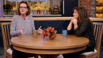 Joan Allen and Rachael Ray