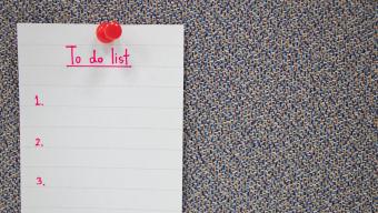 To do list