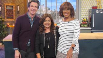 Adam Glassman, Gayle King and Rachael Ray