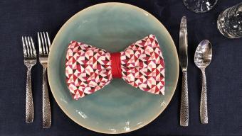 bow tie napkin