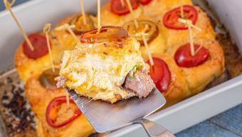 Sunny's Cheesy Roast Beef Casserole Sliders