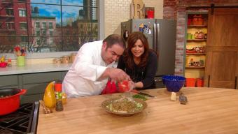 Emeril Lagasse Finishes Making His True Bolognese