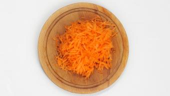 shredded carrots