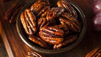 Candied pecans