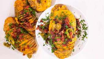 hasselback potatoes