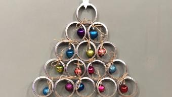 mason jar tree wreath