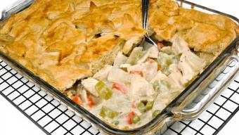 chicken pot pie casserole