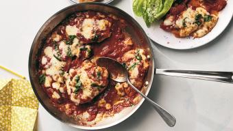 skillet chicken parm