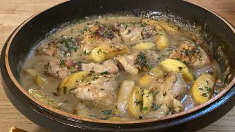 French-style chicken casserole