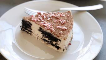 no bake chocolate peppermint icebox cake