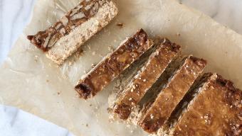 salted caramel pecan pie bars