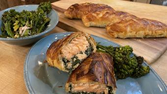 salmon en croute