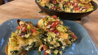 Spanakopita-Inspired Frittata