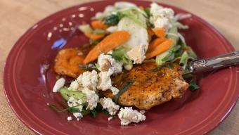 buffalo chicken paillard