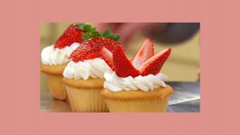 strawberry shortcake cupcakes