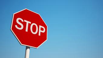 stop sign