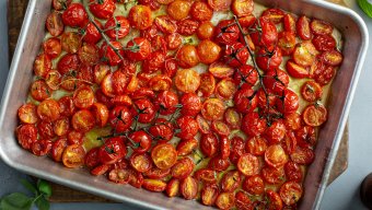 Oven Charred Tomatoes