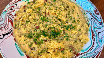 Spaghetti Squash Carbonara