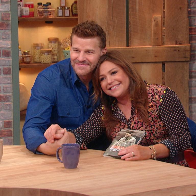 David Boreanaz and Rachael Ray