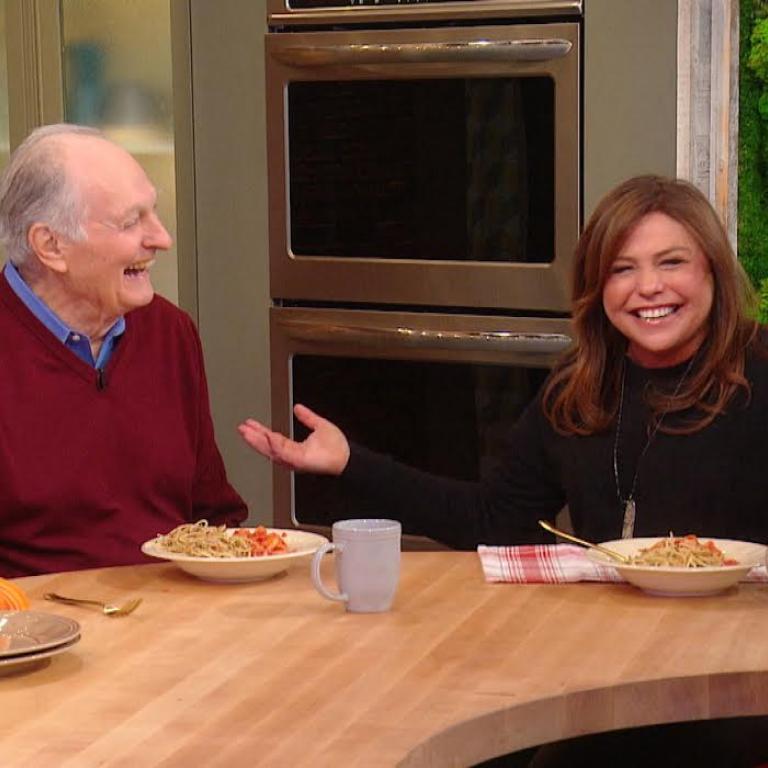 Alan Alda and Rachael Ray