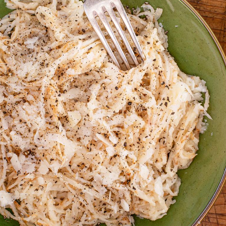 celery cacio e pepe