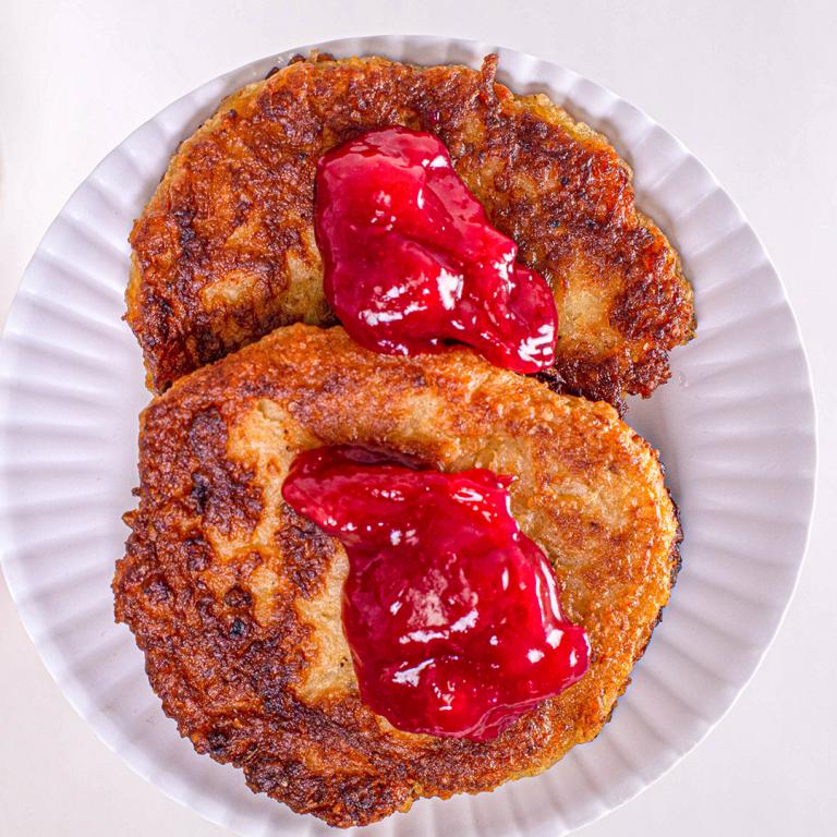 cherry pie latkes