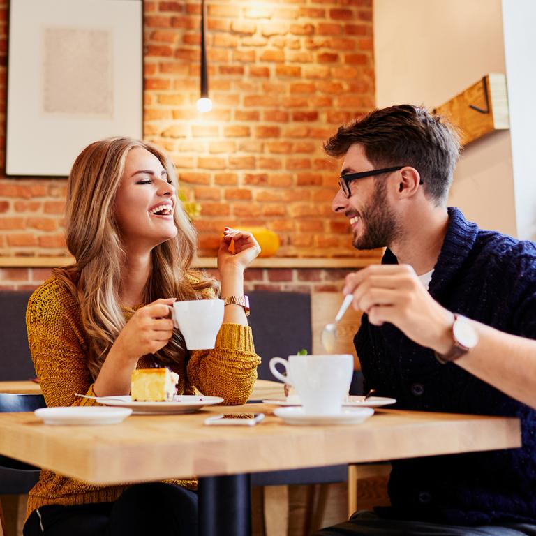 Couple on a date