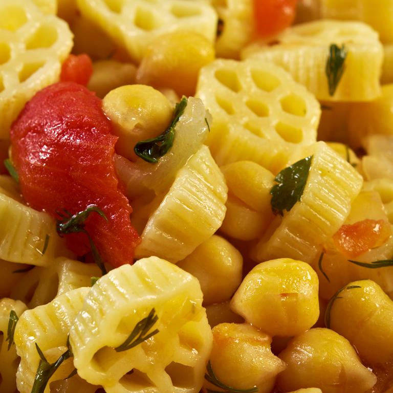 pasta with chickpeas