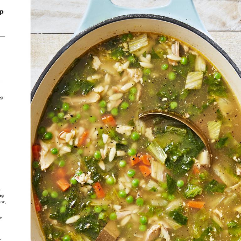 Rachael Ray's Chicken Orzo Soup