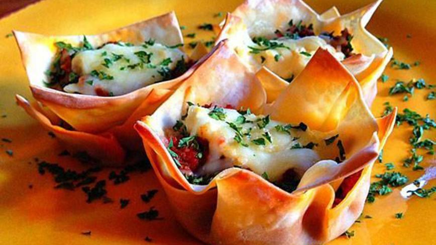 lasagna cups